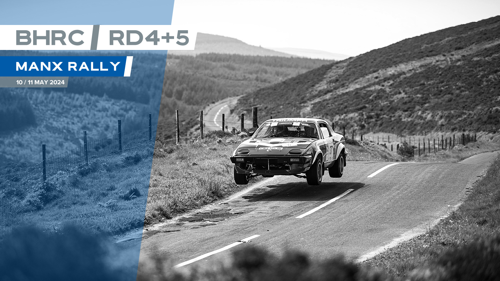 BRITISH HISTORIC RALLY CHAMPIONSHIPS, ROUND 4 & 4, MANX RALLY 2024